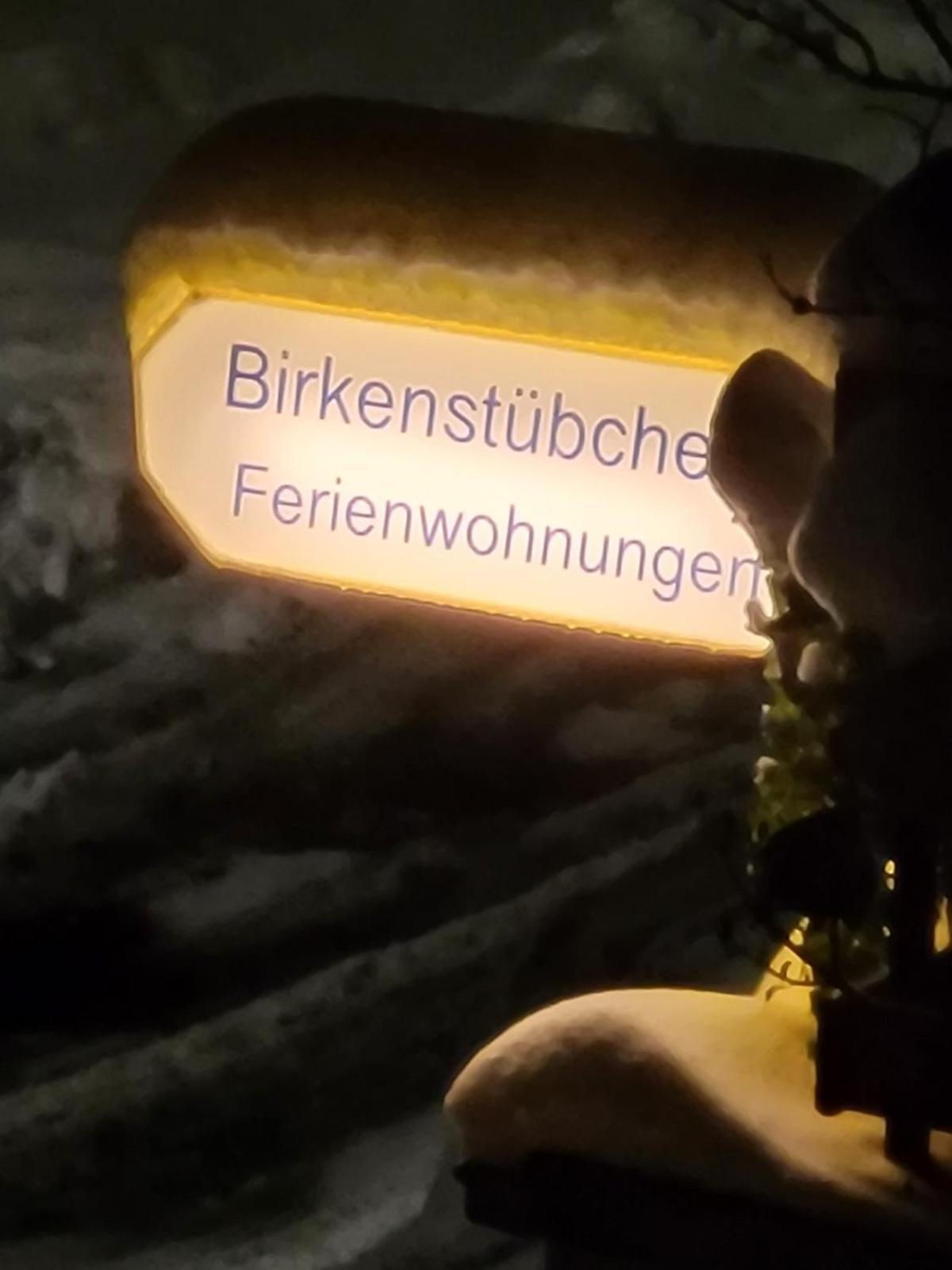 Birkenstuebchen Apartamento Lautenthal Exterior foto